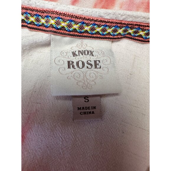 Knox Rose Midi Dress Small Tie Dye Boho Beach Resort Cover Up Cottage Summer - Picture 7 of 10